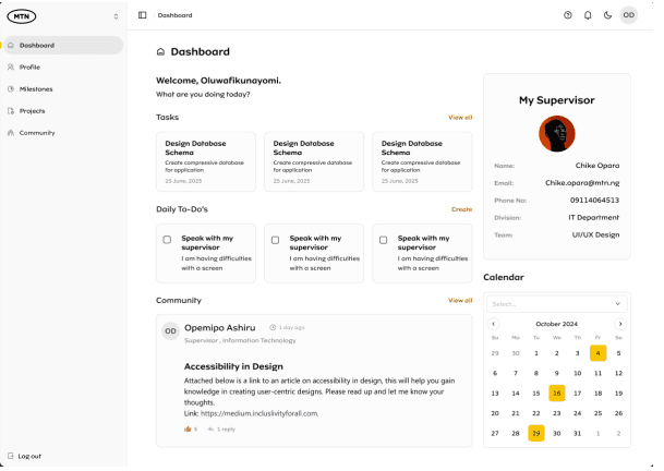 Intern Compass - Intern Matching & Management Platform [INTERNAL]